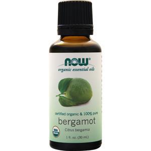 Now Certified Organic &100% Pure Bergamot  1 fl.oz