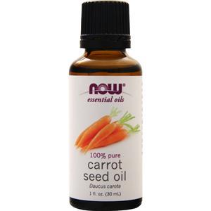 Now 100% Pure Carrot Seed Oil  1 fl.oz