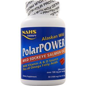 North American Herb & Spice PolarPower - Wild Sockeye Salmon  60 sgels
