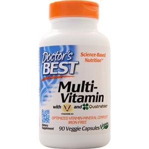 Doctor's Best Multi-Vitamin with Vitashine D3 and Quatrefolic  90 vcaps