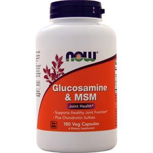 Now Glucosamine & MSM  180 vcaps
