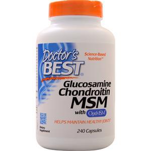Doctor's Best Glucosamine Chondroitin MSM  240 caps