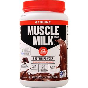 Cytosport Muscle Milk Natural Real Chocolate 2.47 lbs