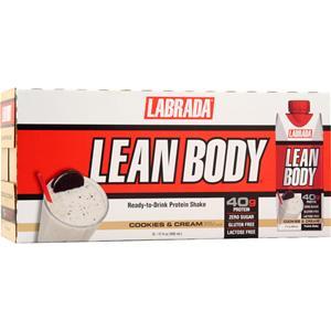 Labrada Lean Body RTD (17 fl. oz.) Cookies & Cream 12 cans