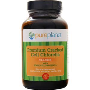 Pure Planet Premium Cracked Cell Chlorella  600 tabs