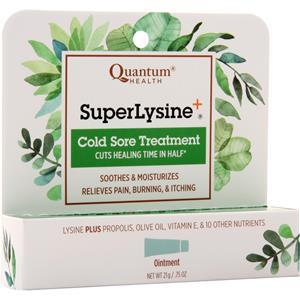 Quantum Super Lysine Plus Cold Sore Treatment Ointment 21 grams