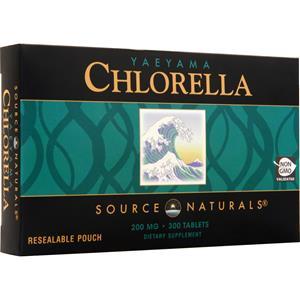 Source Naturals Yaeyama Chlorella  300 tabs