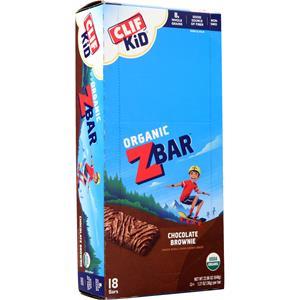 Clif Bar Z Bar for Kids Chocolate Brownie 18 bars