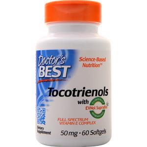 Doctor's Best Tocotrienols with EVNol SupraBio  60 sgels