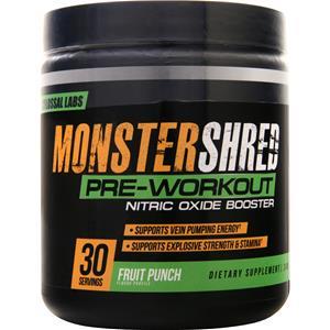 Goliath Labs Monster Shred Pre-Workout Fruit Punch 240 grams