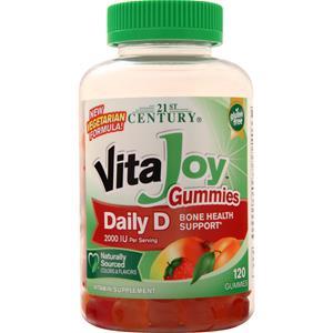 21st Century VitaJoy Gummies - Daily D Fruit 120 gummy