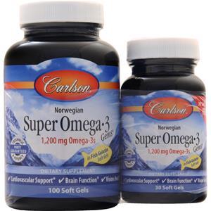 Carlson Super Omega-3 100+30 130 sgels