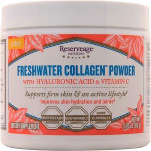Reserveage Organics Freshwater Collagen Powder Lemon 86 grams