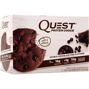 Quest Nutrition Quest Protein Cookie Double Chocolate Chip 12 pack