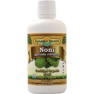 Dynamic Health Noni 100% Juice (Certified Organic)  32 fl.oz
