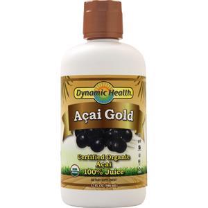 Dynamic Health Acai Gold Liquid (Certified Organic)  32 fl.oz