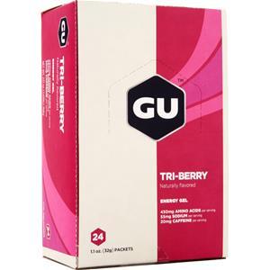 Gu Energy Gel Tri Berry 24 pckts