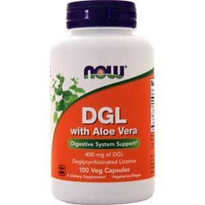 Now DGL with Aloe Vera  100 vcaps