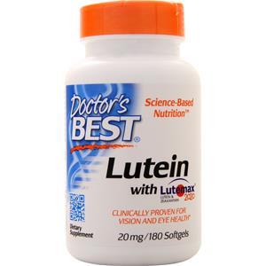 Doctor's Best Lutein with Lutemax  180 sgels