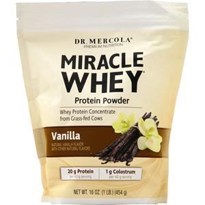 Dr. Mercola Miracle Whey Protein Powder Vanilla 454 grams