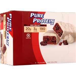 Worldwide Sports Pure Protein Bar Red Velvet 6 bars