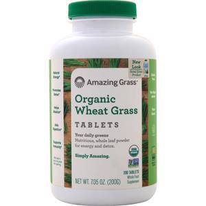 Amazing Grass Organic Wheat Grass  200 tabs