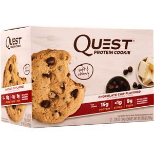 Quest Nutrition Quest Protein Cookie Chocolate Chip 12 pack