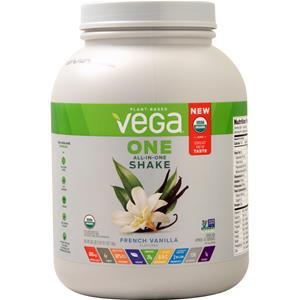 Vega Vega One - All in One Organic Shake French Vanilla 58.1 oz