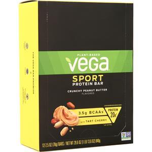 Vega Vega Sport - Protein Bar Crunchy Peanut Butter 12 bars