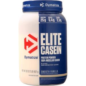 Dymatize Nutrition Elite Casein Protein Smooth Vanilla 2 lbs