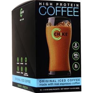 Chike Nutrition High Protein Coffee Original Iced Coffee 12 pckts
