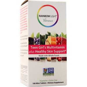 Rainbow Light Vibrance - Teen Girl's Multivitamin plus Healthy Skin Support  180 tabs