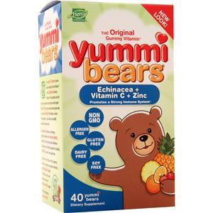 Yummi Bears Echinacea plus Vitamin C & Zinc Mixed Fruit 40 bears