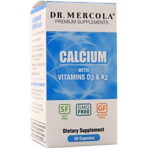 Dr. Mercola Calcium with Vitamins D & K2  30 caps