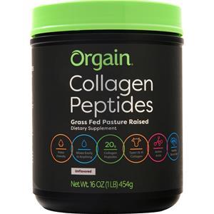Orgain Collagen Peptides - Grass Fed Pasture Raised Unflavored 1 lbs