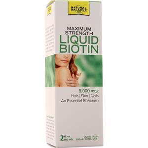 Natural Balance Liquid Biotin - Maximum Strength Citrus 2 fl.oz