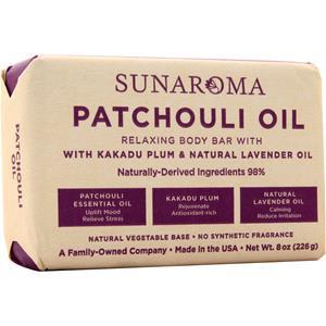 Sunaroma Body Bar Relaxing Patchouli Oil 8 oz