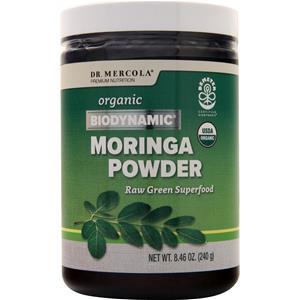 Dr. Mercola Organic Biodynamic Moringa Powder  240 grams