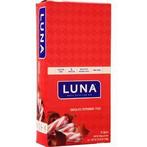Clif Bar Luna Bar Chocolate Peppermint Stick 15 bars