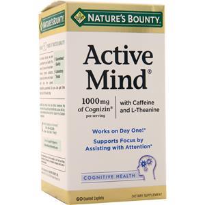 Nature's Bounty Active Mind  60 cplts