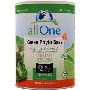 All One Multiple Vitamins & Minerals - Green Phyto Base Unflavored 2.2 lbs