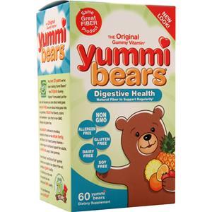 Yummi Bears Digestive Health Orange/Straw/Pineapple 60 bears