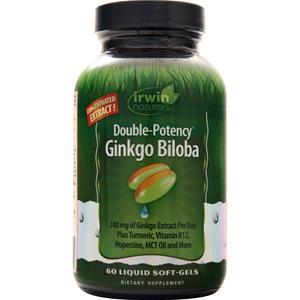 Irwin Naturals Ginkgo Biloba - Double Potency  60 sgels
