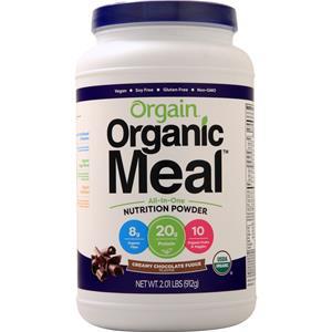 Orgain Organic Meal All-In-One Nutrition Creamy Chocolate Fudge 2.01 lbs