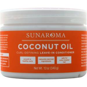 Sunaroma Leave-In Conditioner Coconut Oil 12 oz