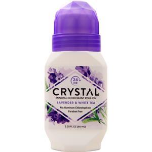 Crystal Mineral Deodorant Roll-On Lavender & White Tea 2.25 fl.oz