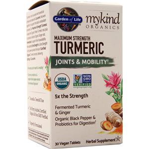 Garden Of Life My Kind Organics - Turmeric Maximum Strength  30 tabs