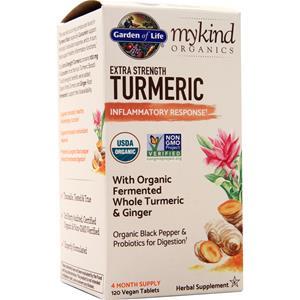 Garden Of Life My Kind Organics - Turmeric Extra Strength  120 tabs
