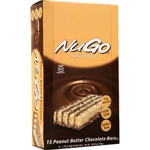 Nugo Nutrition NuGo Bar Peanut Butter Chocolate 15 bars