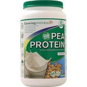 Growing Naturals Pea Protein - Gold Standard Pea Powder Original 912 grams